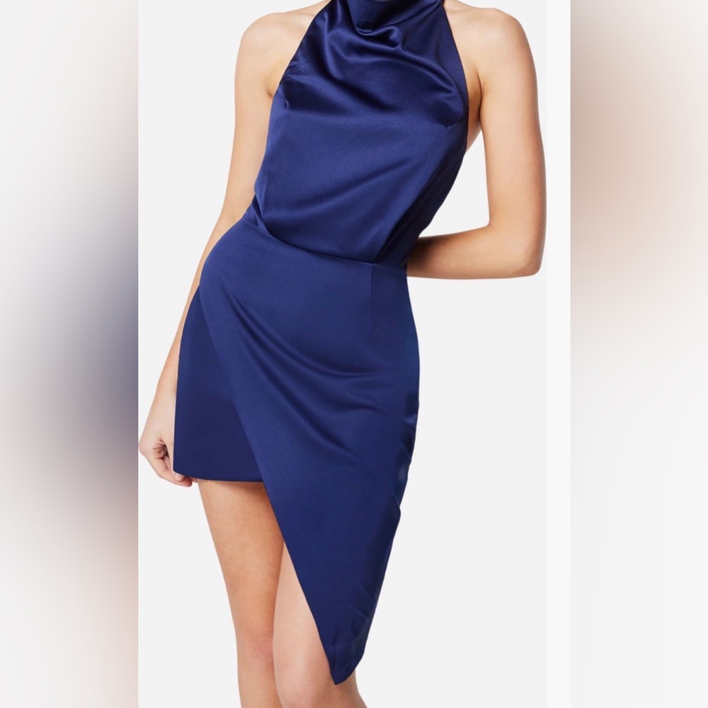 Elegant NWT ELLIATT Navy Blue Sleeveless Cocktail Dress size Medium